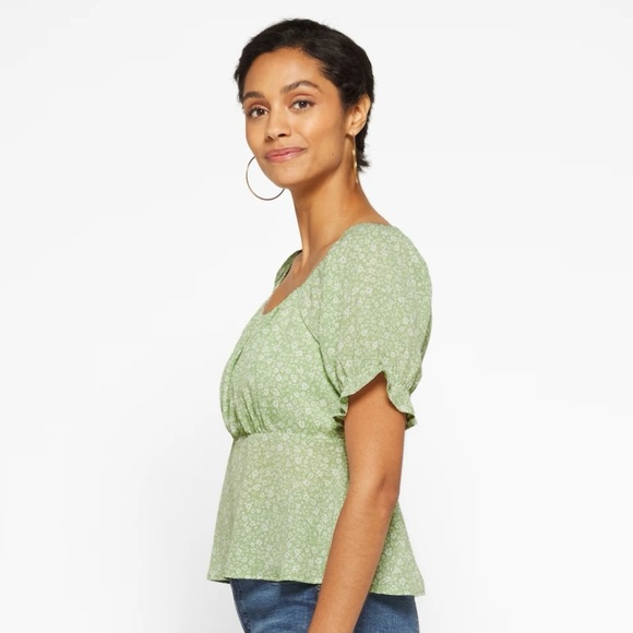 Heatherly Madeline Square Neck Blouse - Picture 2 of 7